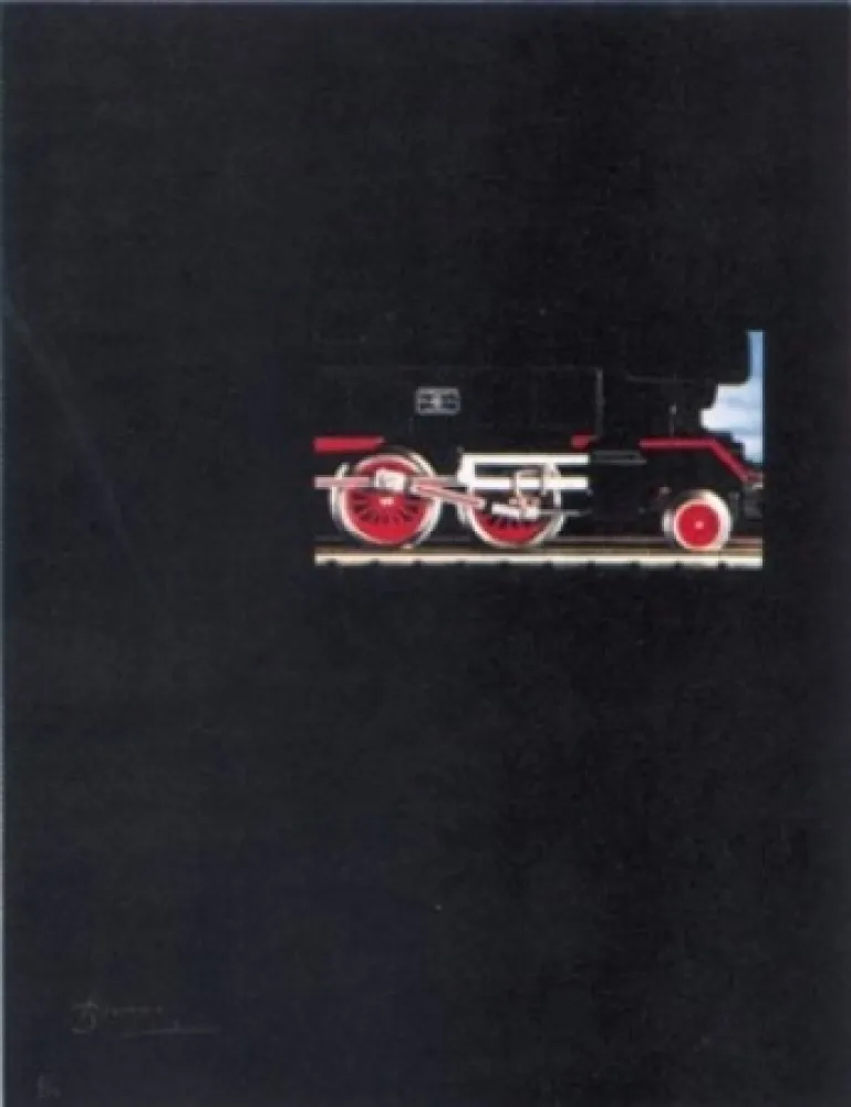 Lithografie Brossa - Túnel