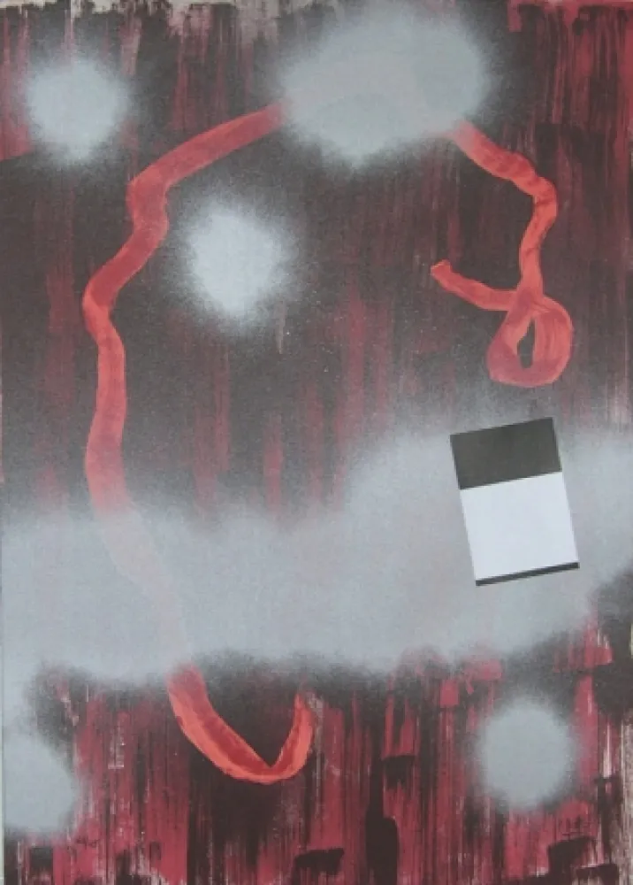 Lithografie Broto - Linea Roja