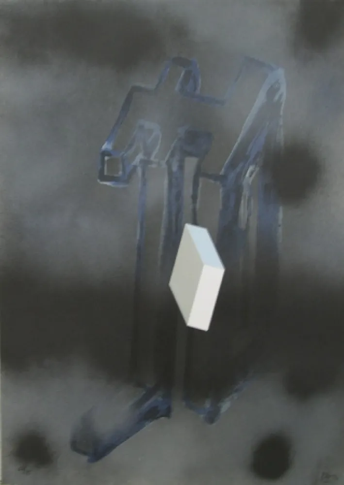 Lithografie Broto - Perspective