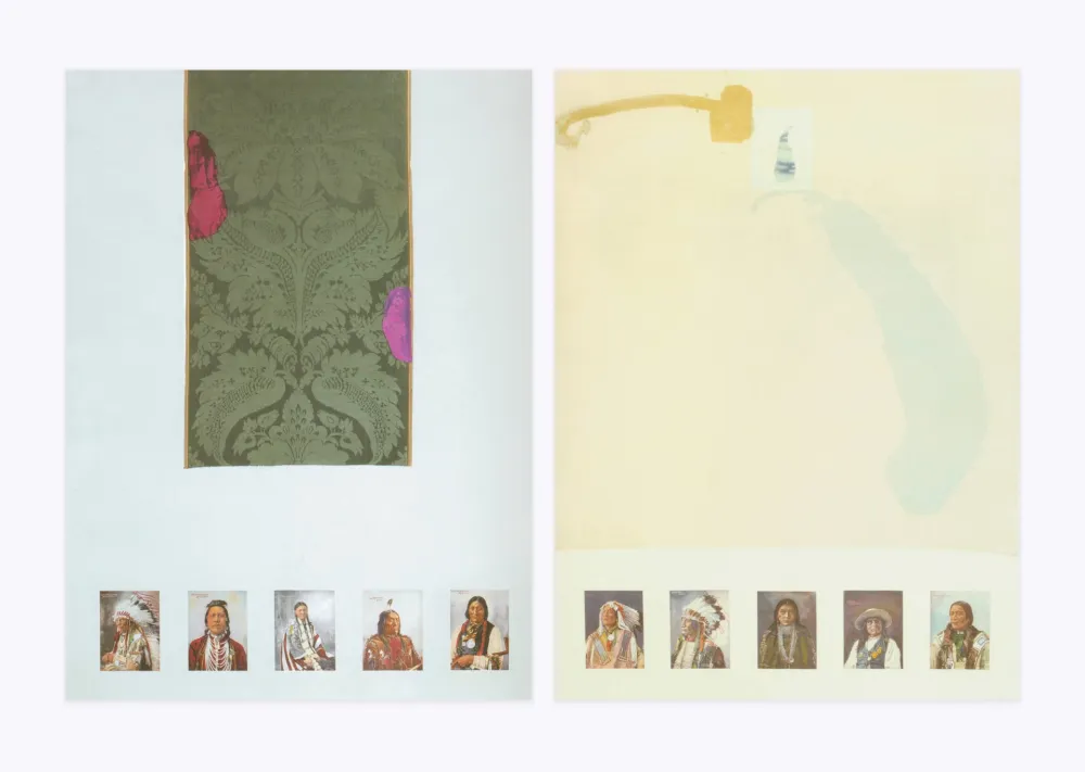 Lithografie Brown - Salt indians diptyque