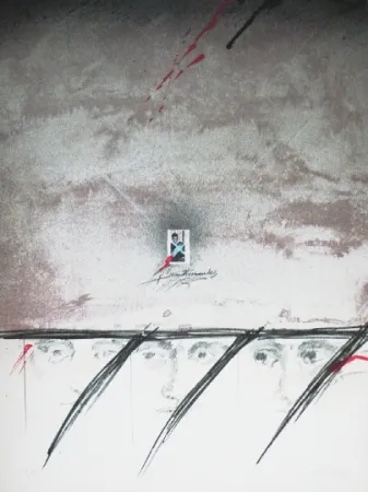 Lithografie Bru - Jose Hernandez 