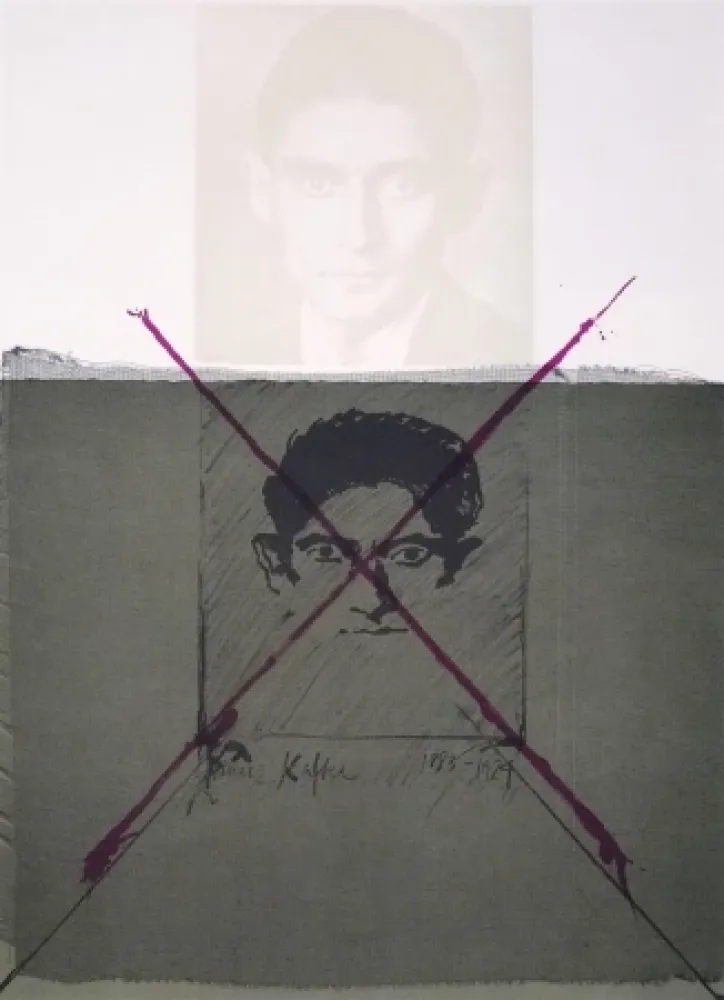 Lithografie Bru - Kafka