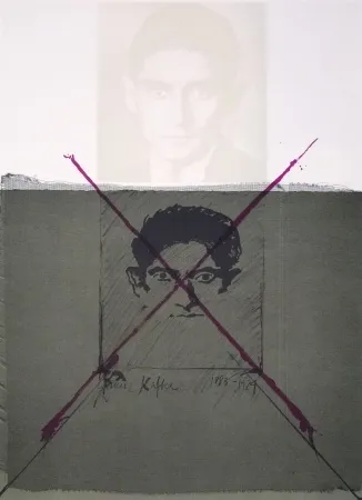 Lithografie Bru - Kafka
