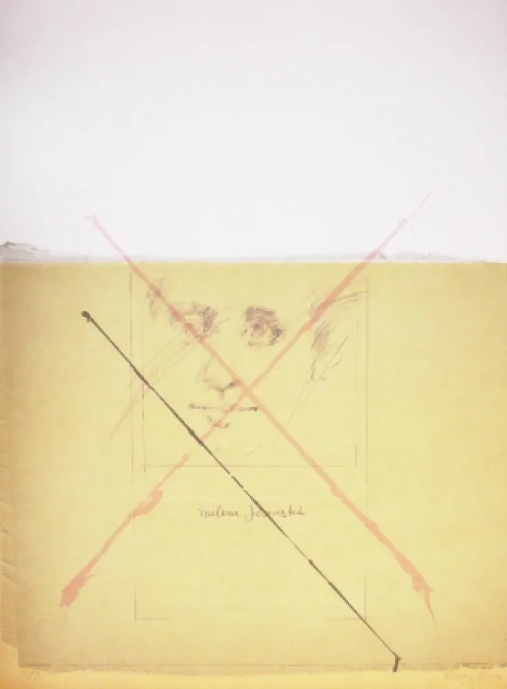 Lithografie Bru - Milena