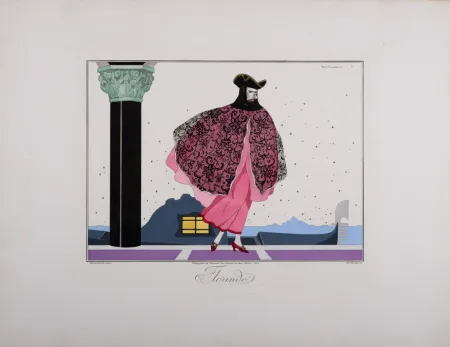 Gravure Brunelleschi - Florido, 1914 - Masterpiece!