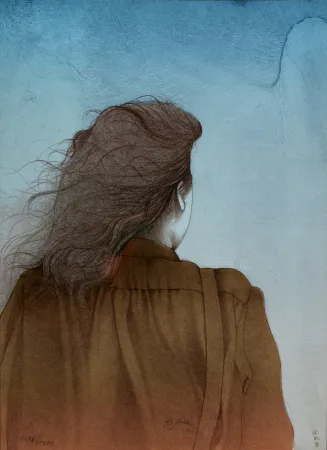 Lithografie Bruni - Solitudine, 1982 - Hand-signed