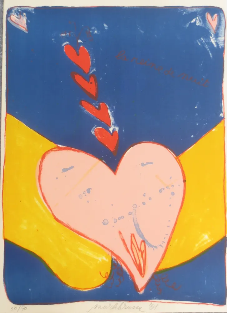 Lithografie Brusse - La reine de nuit