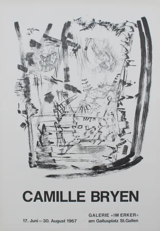 Lithografie Bryen - Untitled (Exhibition poster)