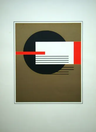 Zeefdruk Buchholz - Composition 1922 /71