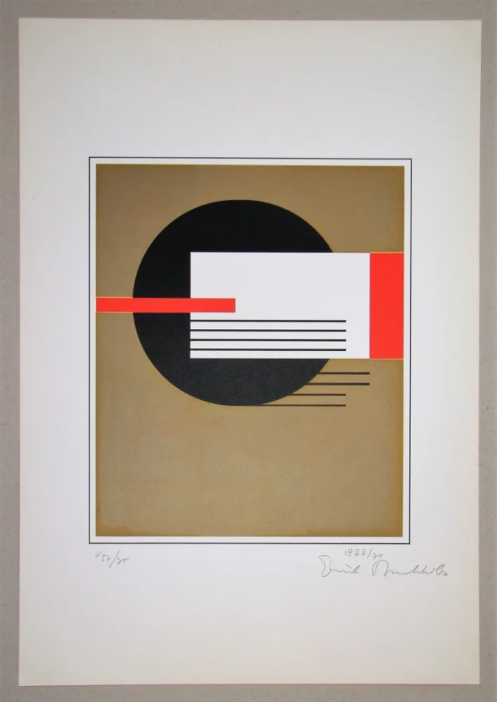 Zeefdruk Buchholz - Composition, 1922