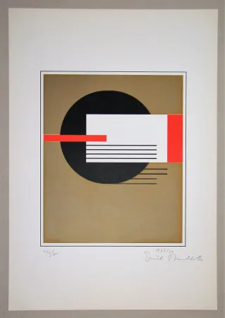 Zeefdruk Buchholz - Composition, 1922