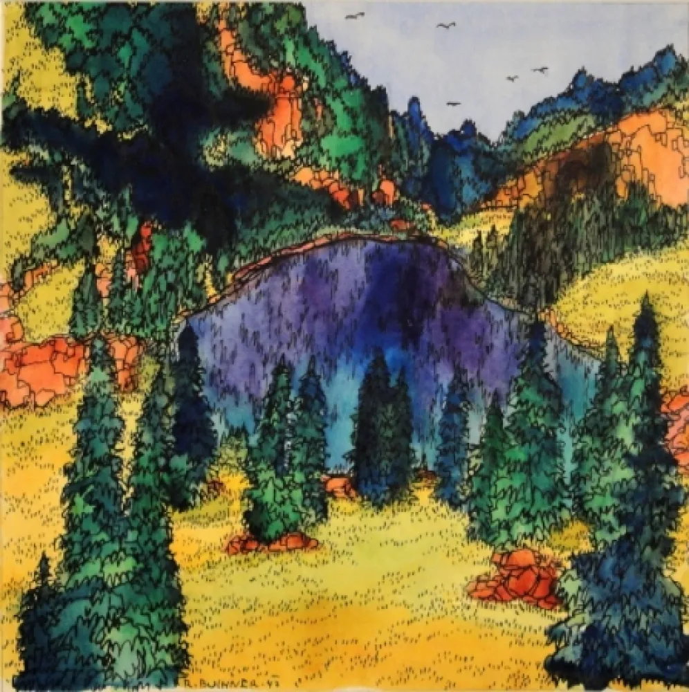 Monotype Buchner - Untitled