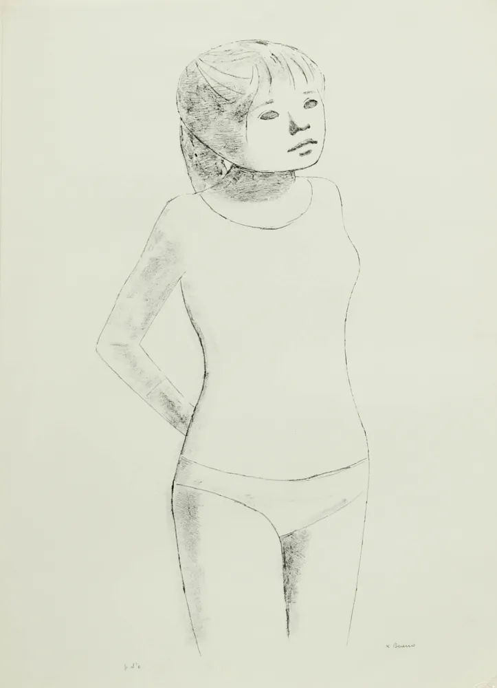 Lithografie Bueno - BAMBINA