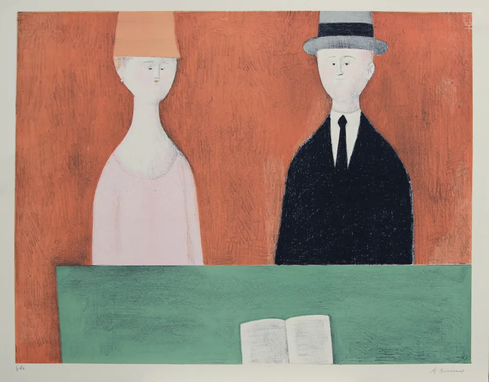 Lithografie Bueno - UNTITLED