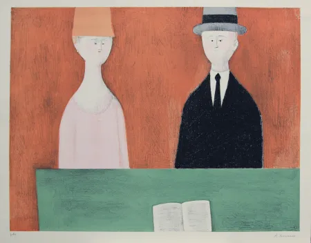 Lithografie Bueno - UNTITLED