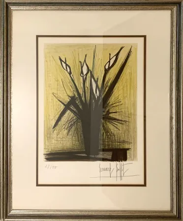 Lithografie Buffet - Arums