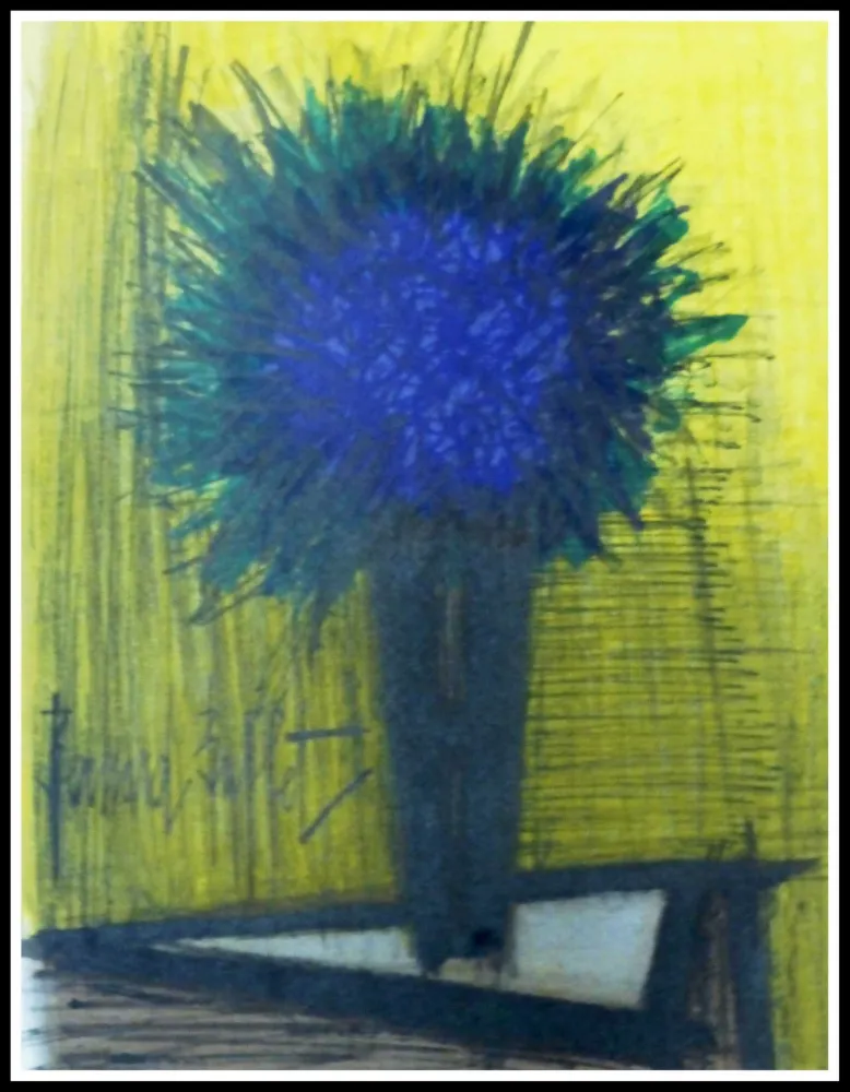 Lithografie Buffet - BOUQUET DE FLEURS