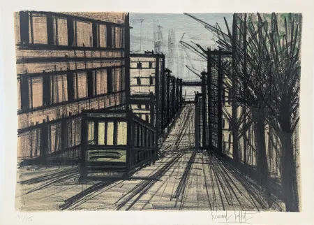 Lithografie Buffet - Funiculaire 