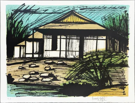 Lithografie Buffet - Katsura Rikyu-Kyoto