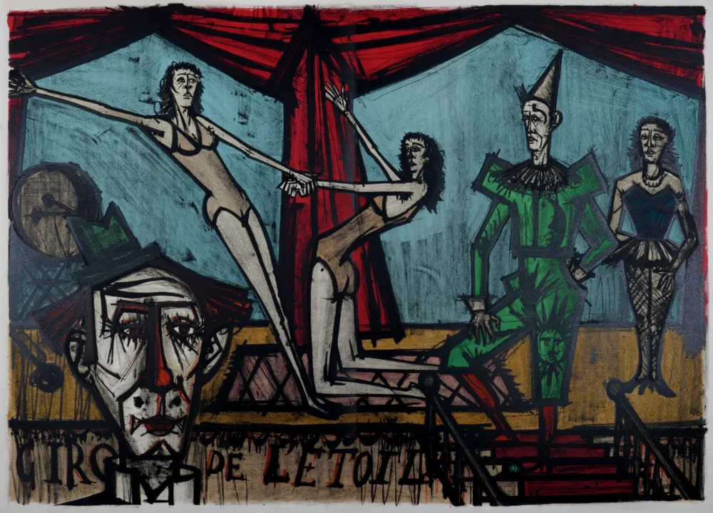 Lithografie Buffet - La Parade, 1968