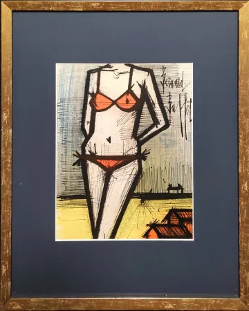 Lithografie Buffet - La Plage