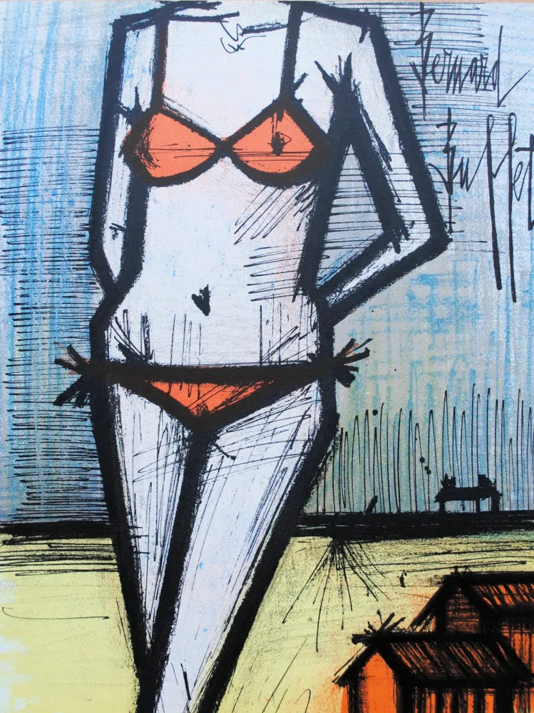 Lithografie Buffet - LE BIKINI