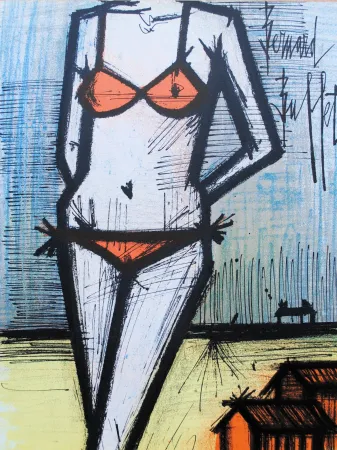 Lithografie Buffet - LE BIKINI