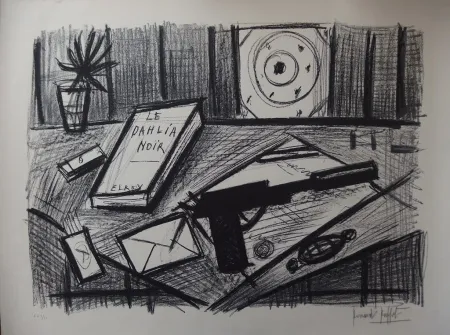 Lithografie Buffet - Le Dahlia Noir