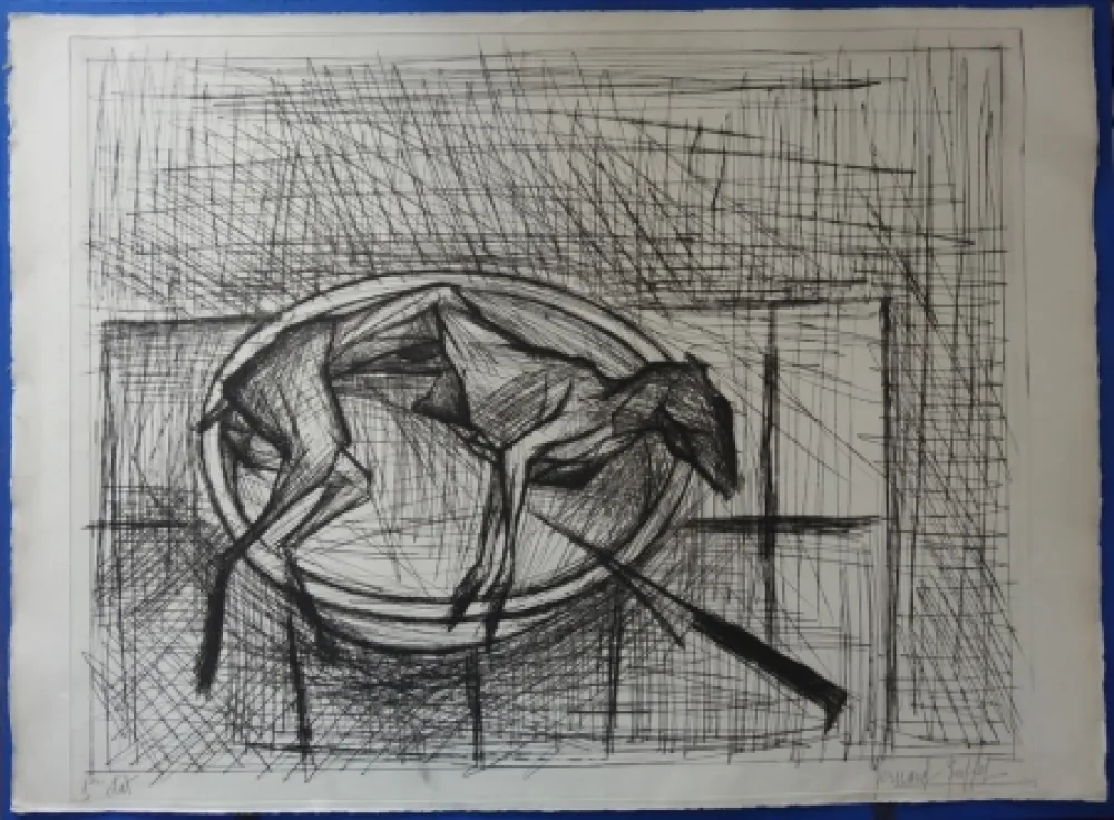 Droge Naald Buffet - Le lapin écorché