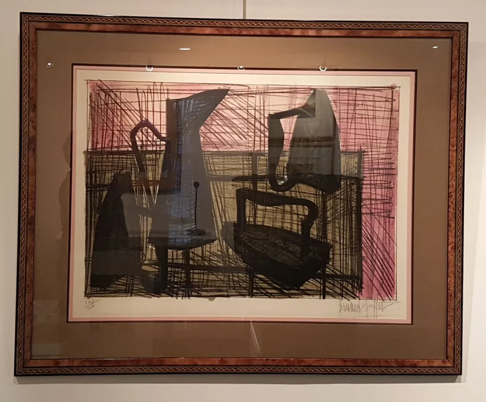 Lithografie Buffet - Les fers à repasser