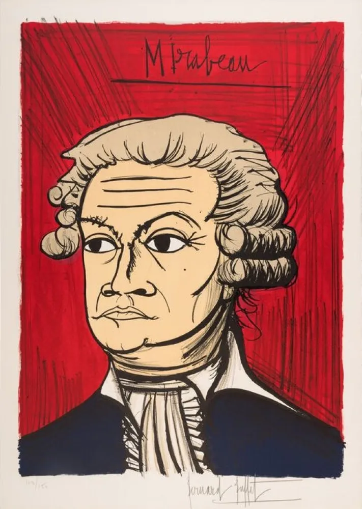 Lithografie Buffet - Mirabeau