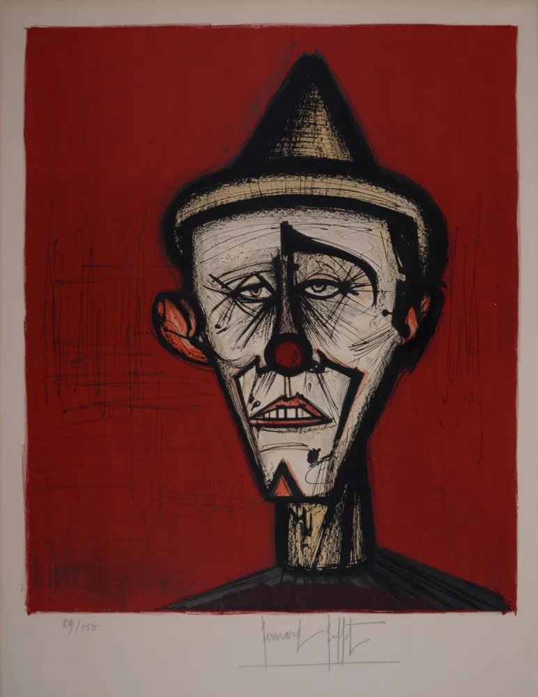 Lithografie Buffet - Mon Cirque, 1968 - Hand-signed!