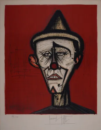 Lithografie Buffet - Mon Cirque, 1968 - Hand-signed!