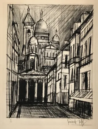 Droge Naald Buffet - Notre Dame de Lorette et le Sacre Coeur