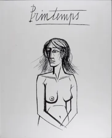 Lithografie Buffet - Printemps, 1970