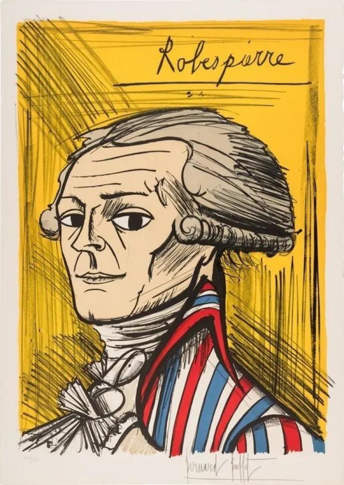 Lithografie Buffet - Robespierre