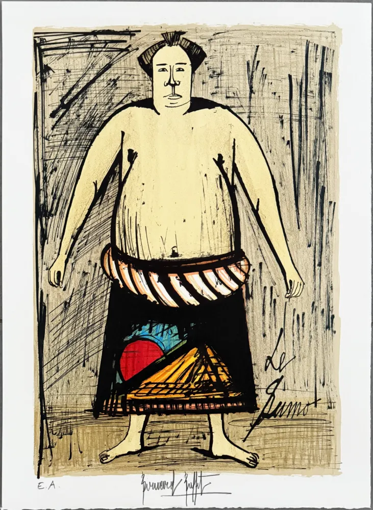 Lithografie Buffet - Sumo
