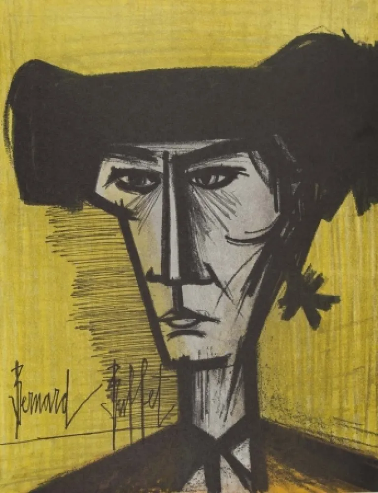 Lithografie Buffet - Torero