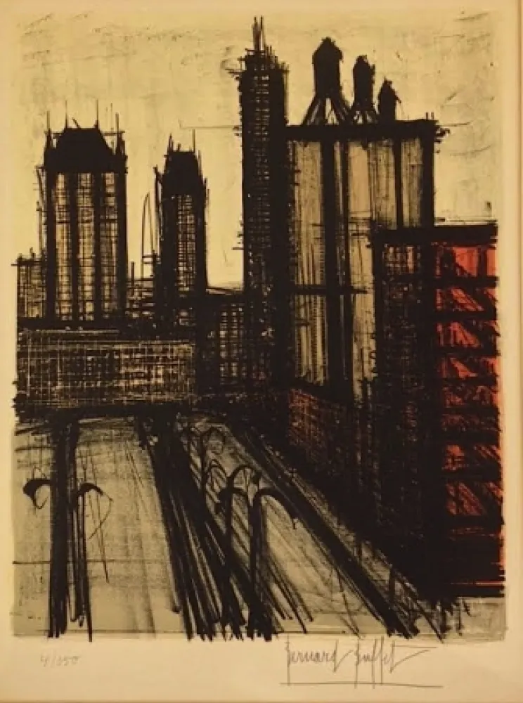 Lithografie Buffet - Twentieth Century America  l