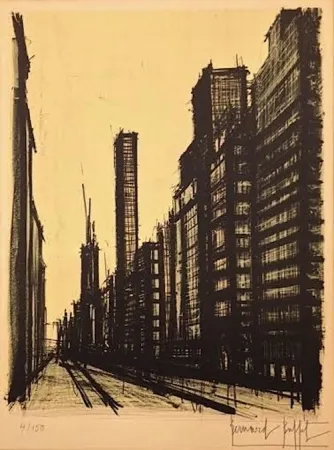 Lithografie Buffet - Twentieth Century America ll