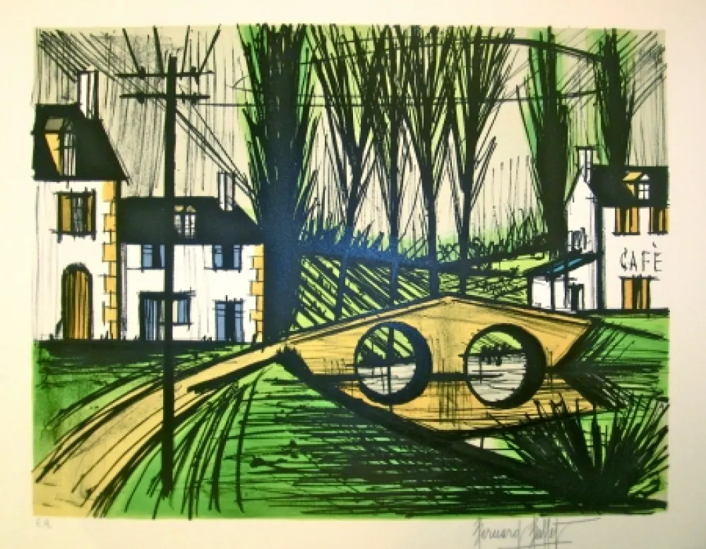 Lithografie Buffet - Untitled