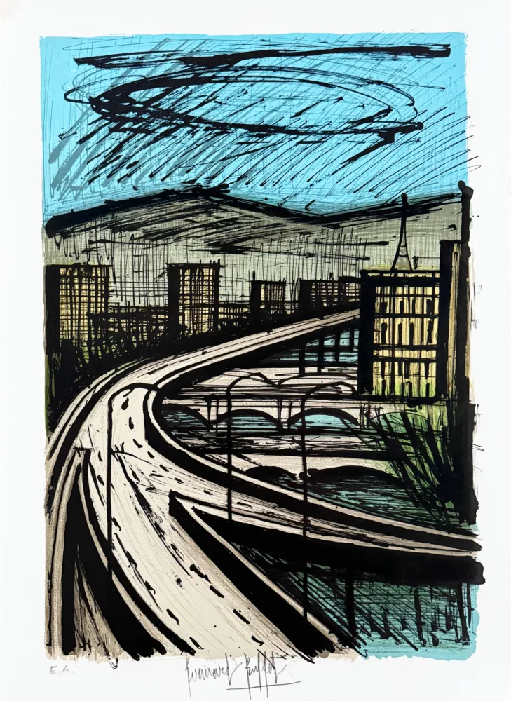 Lithografie Buffet - Voyage au Japon