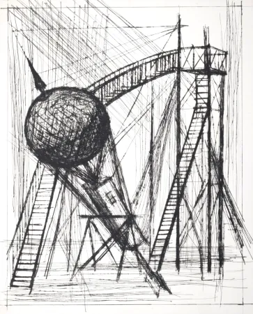 Droge Naald Buffet - Voyages fantastiques de Cyrano de Bergerac, 1958