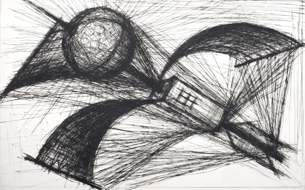 Droge Naald Buffet - Voyages fantastiques de Cyrano de Bergerac, 1958