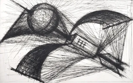 Droge Naald Buffet - Voyages fantastiques de Cyrano de Bergerac, 1958