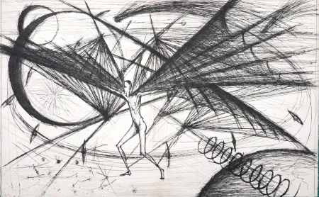 Droge Naald Buffet - Voyages fantastiques de Cyrano de Bergerac, 1958