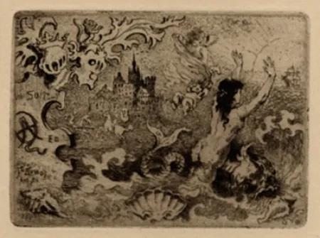 Geïllustreerd Boek Buhot - Le diable amoureux