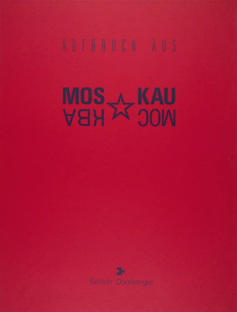 Zeefdruk Bulatov - Portfolio «Aufbruch aus Moskau» (Leaving Moscow, Покидая Москву)