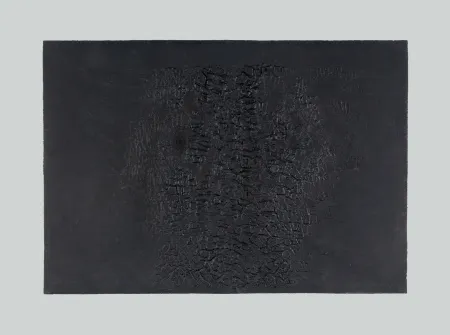 Ets En Aquatint Burri - Cretto E