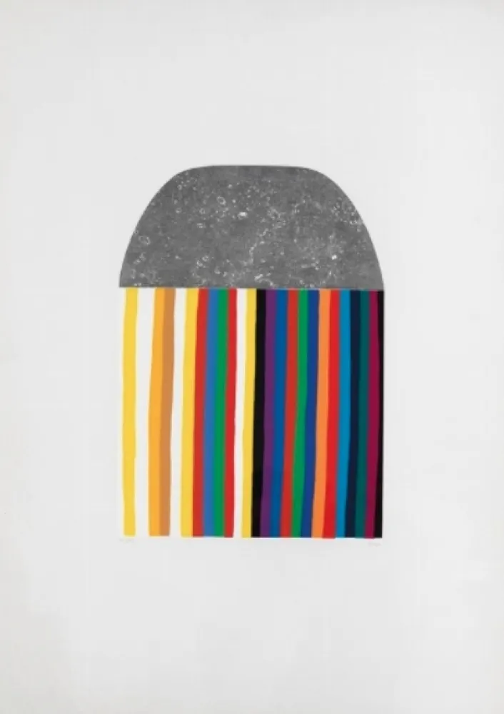 Ets En Aquatint Burri - Sans titre